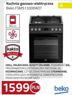 kuchenka gazowo-elektryczna