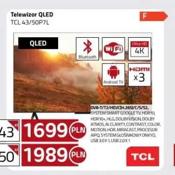 Telewizor Qled Tcl 43P7 l +1 wariant