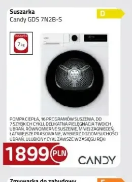 Suszarka Candy Gds 7N2B-S