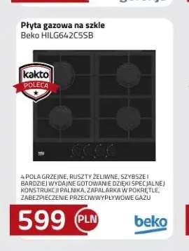 Płyta gazowa na szkle Beko HILG642C5SB